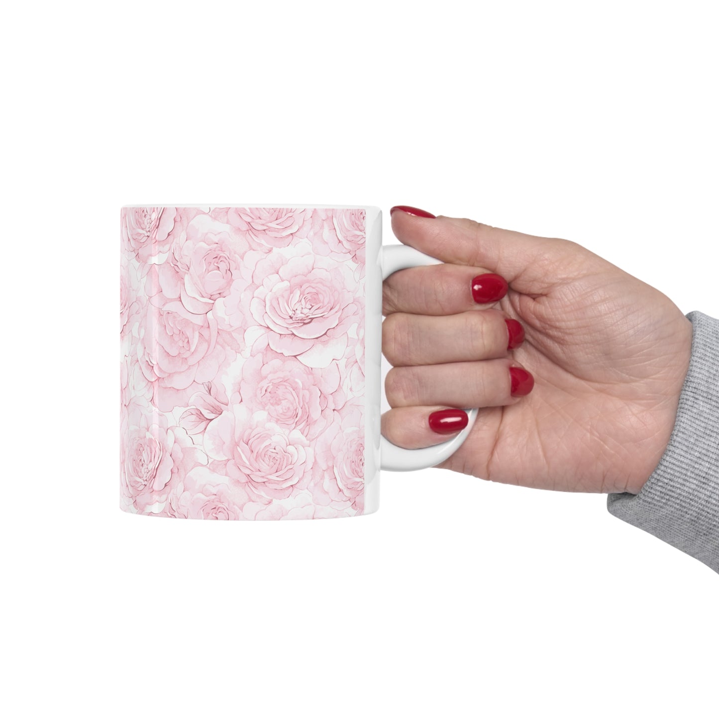 Romantic Roses Ceramic Mug 11oz