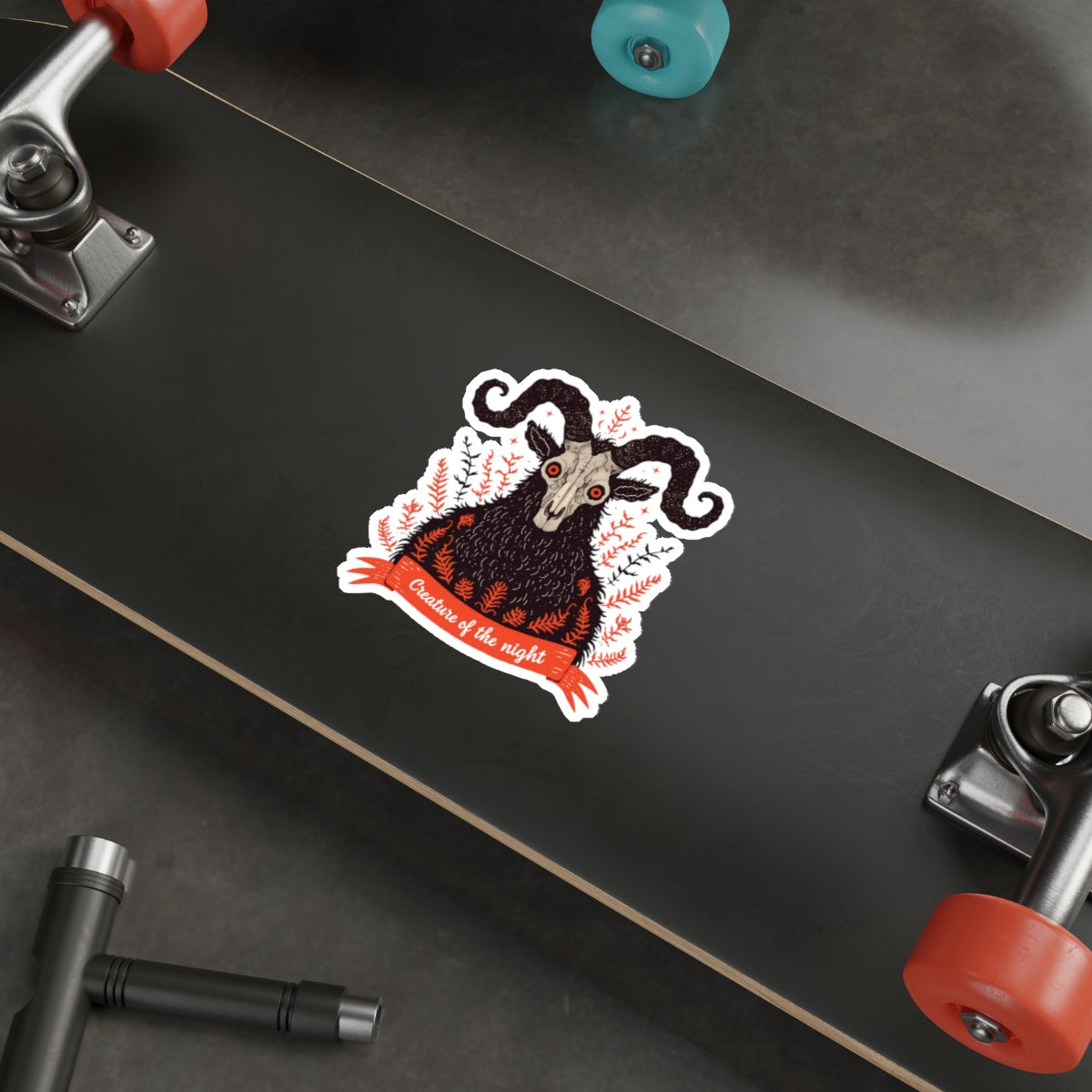 Creature of the Night Die-Cut Stickers
