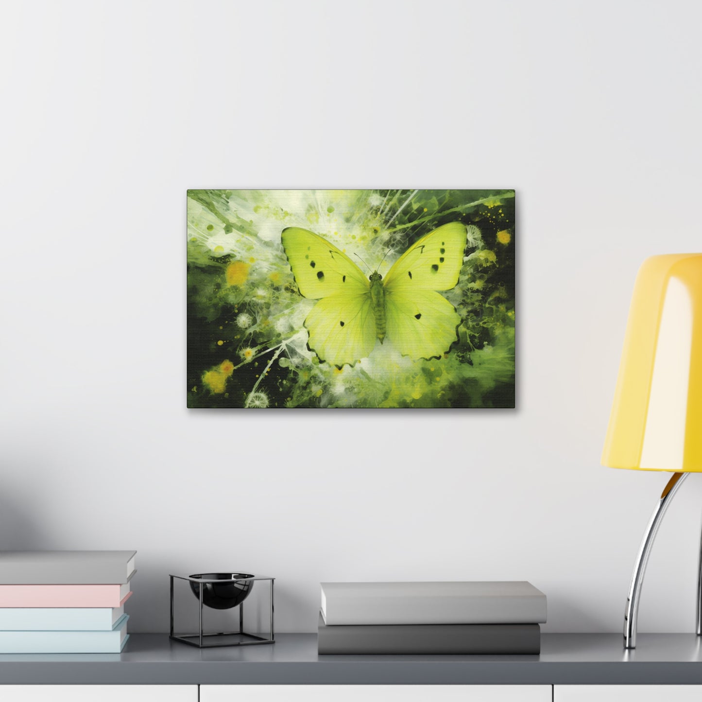 Toxic Butterfly Canvas Gallery Wrap