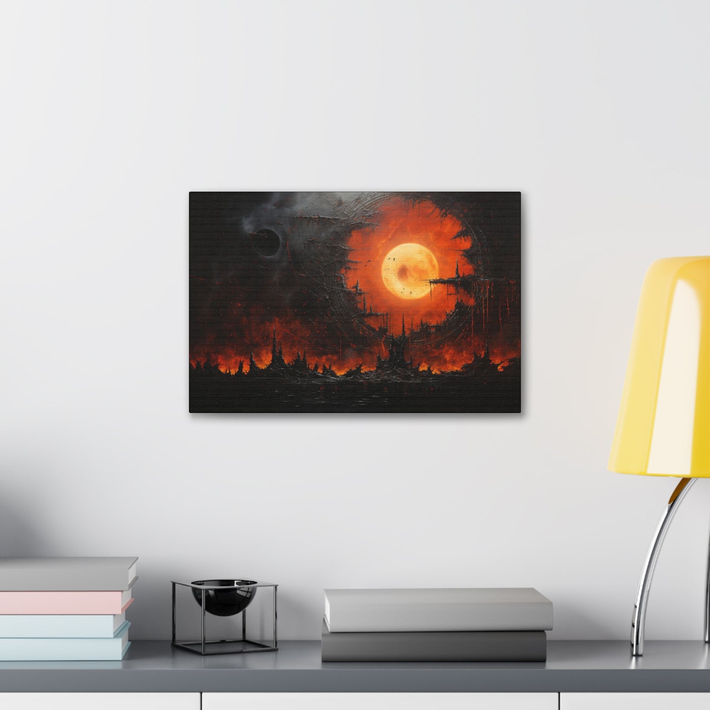 Cursed Sun Canvas Gallery Wrap