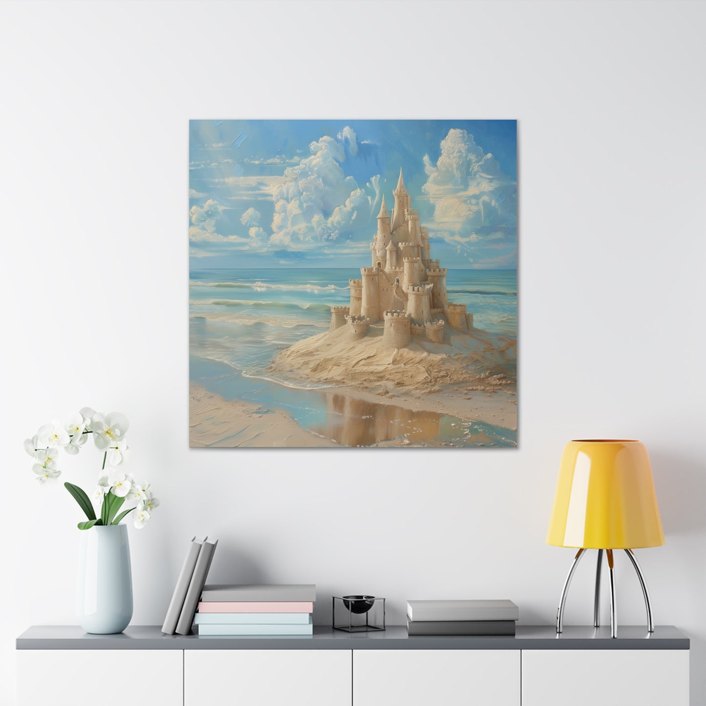 Sandcastle Canvas Gallery Wraps