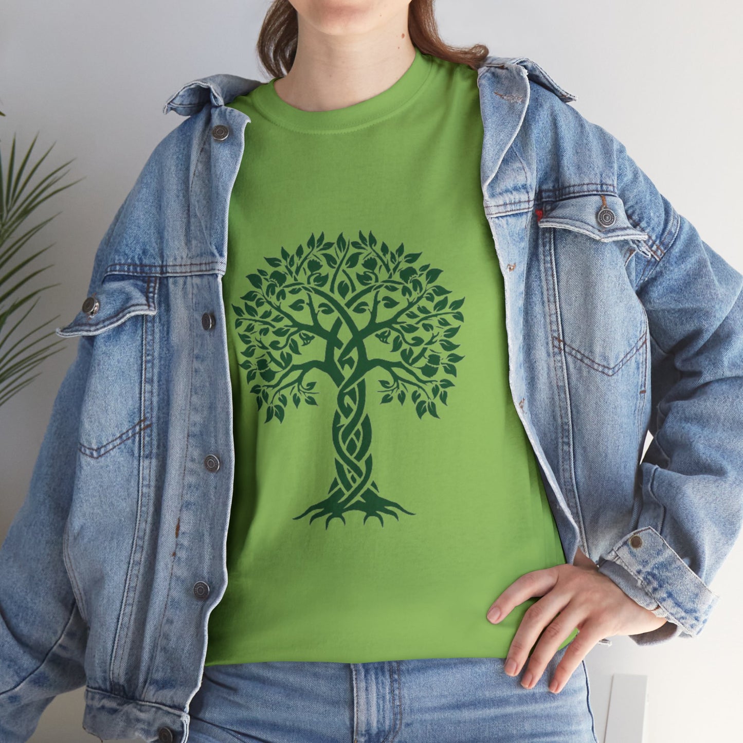 Celtic Tree Unisex Heavy Cotton Tee