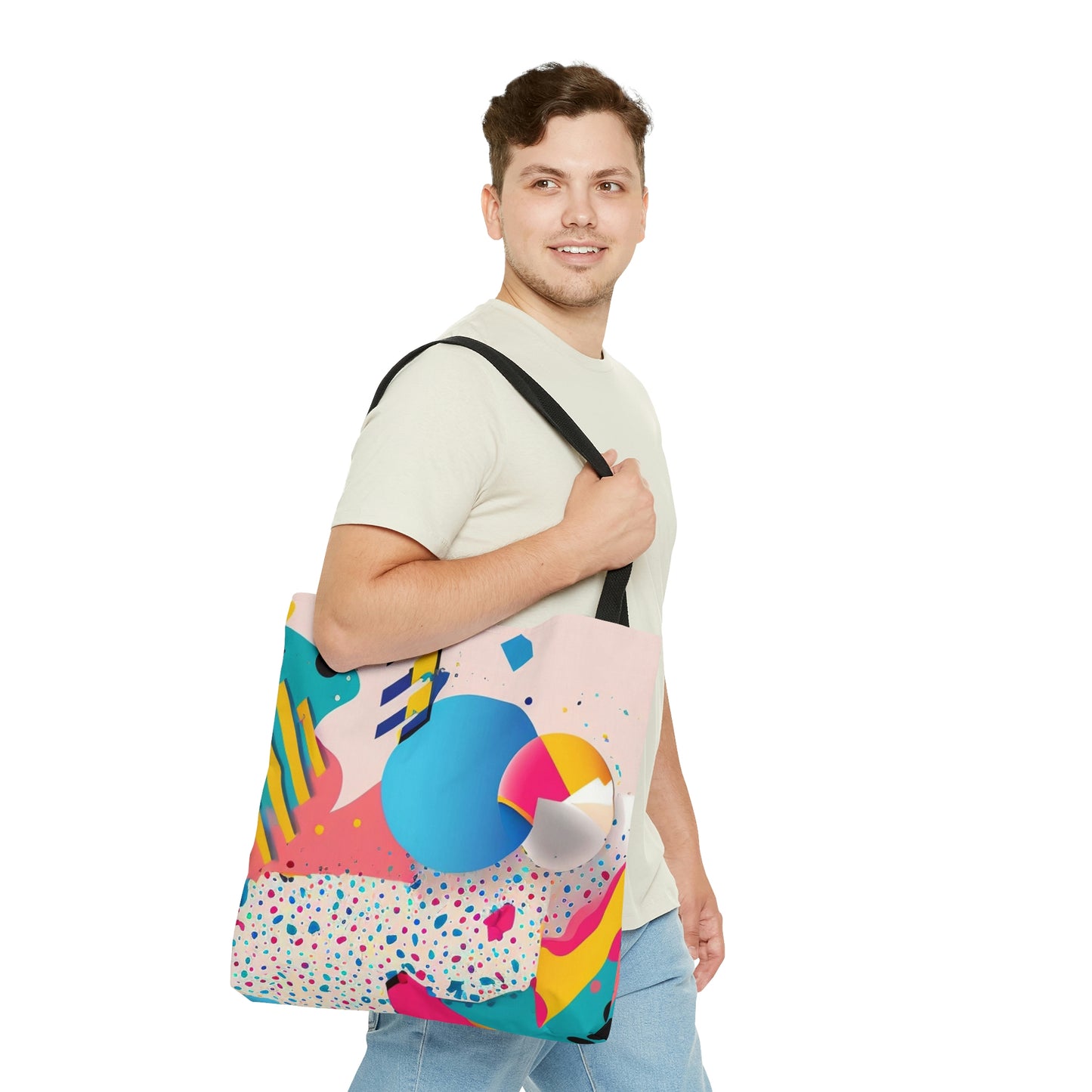 Memphis Confetti Cake Tote Bag