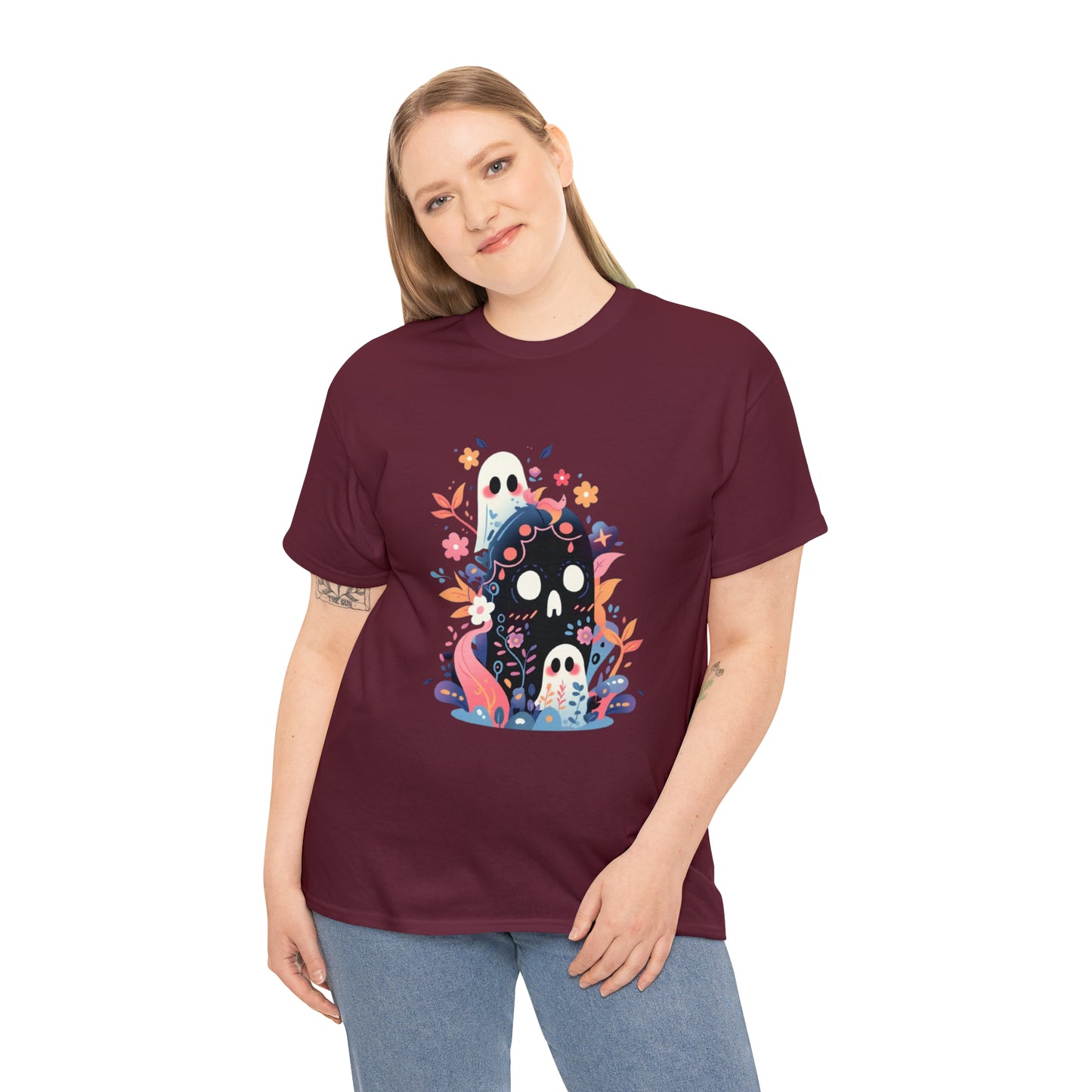 Ghosties Unisex Heavy Cotton Tee