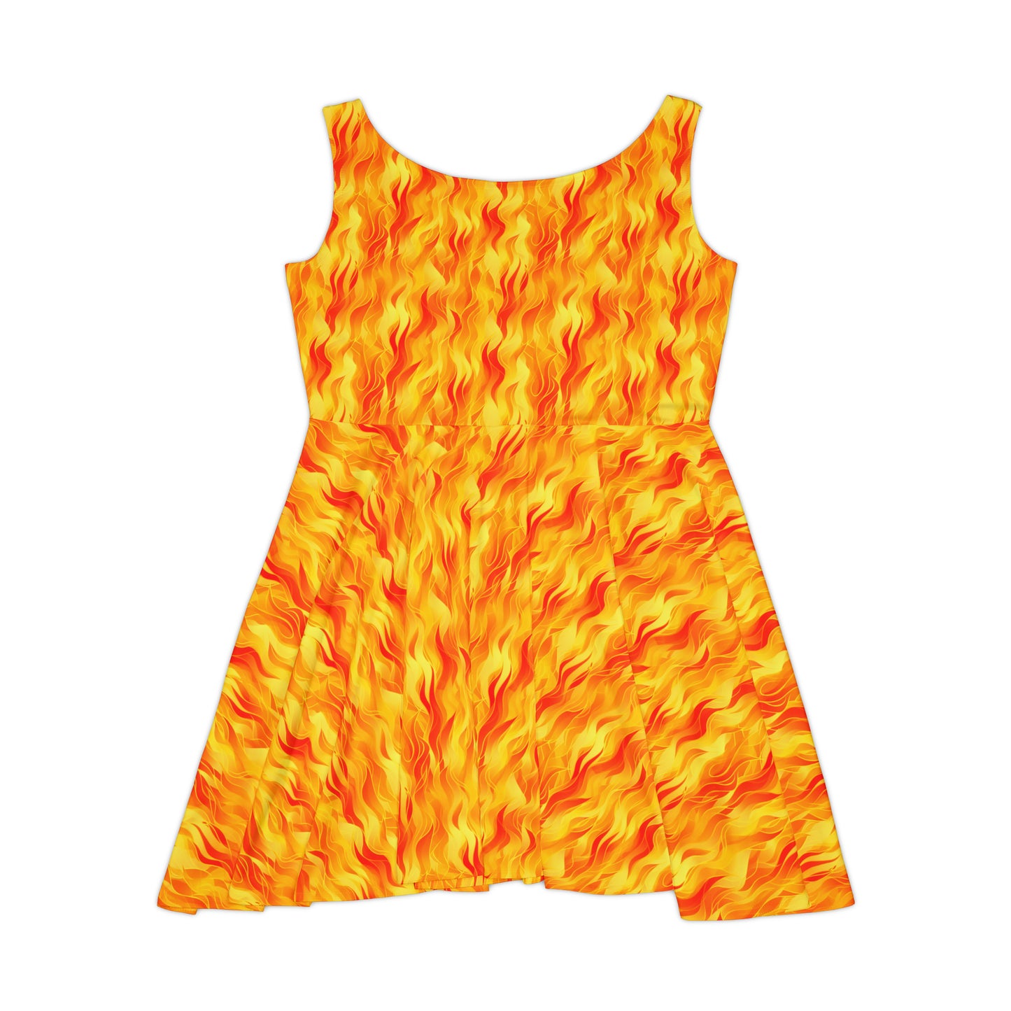 Bring the Heat Women's Skater Dress (AOP)