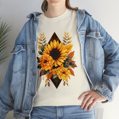 Sunflowers Unisex Heavy Cotton Tee