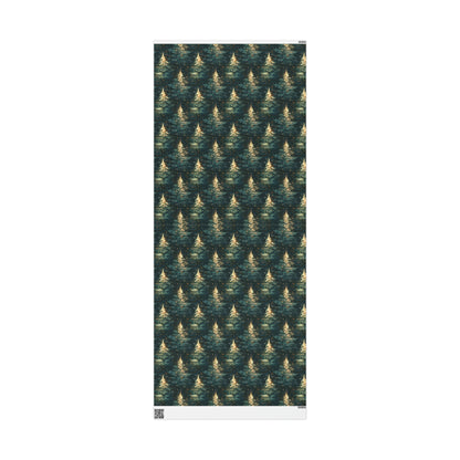Twinkling Trees Wrapping Papers