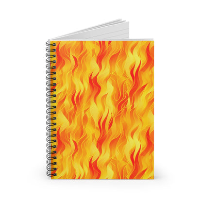 Bring the Heat Spiral Notebook - Ruled Line