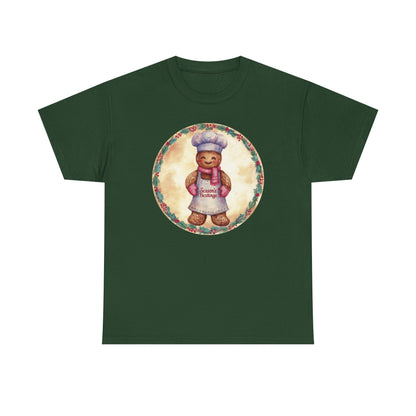 Gingerbread Baker Unisex Heavy Cotton Tee