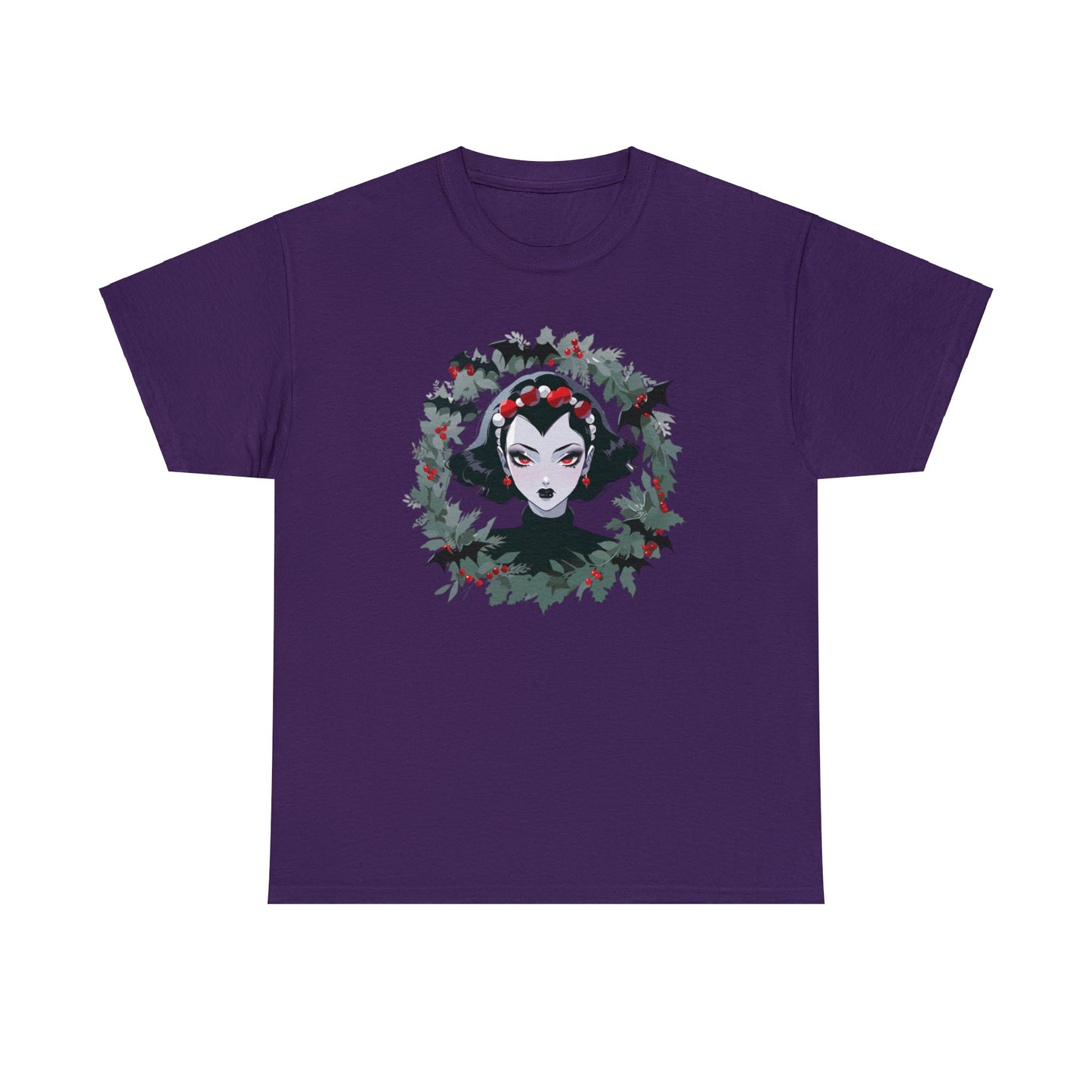 Vampire Wreath Unisex Heavy Cotton Tee
