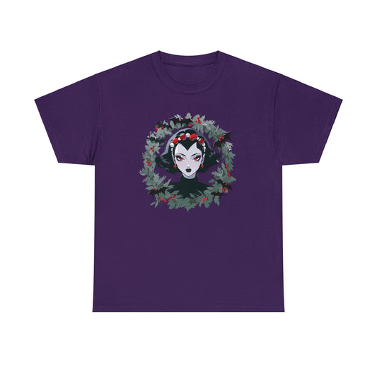 Vampire Wreath Unisex Heavy Cotton Tee