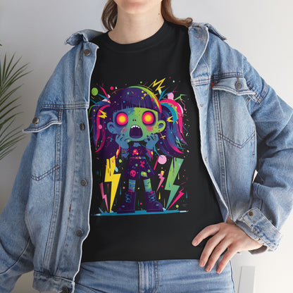 Electrified Zombie Unisex Heavy Cotton Tee