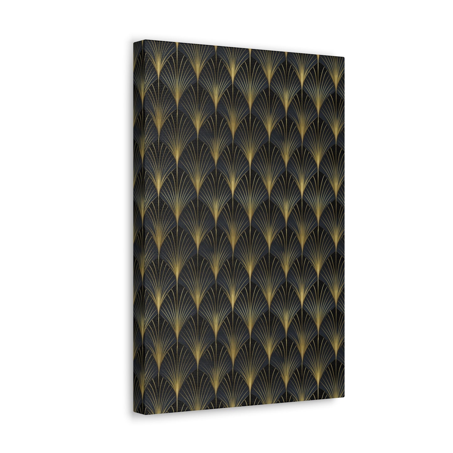 Art Deco Fans Canvas Gallery Wrap
