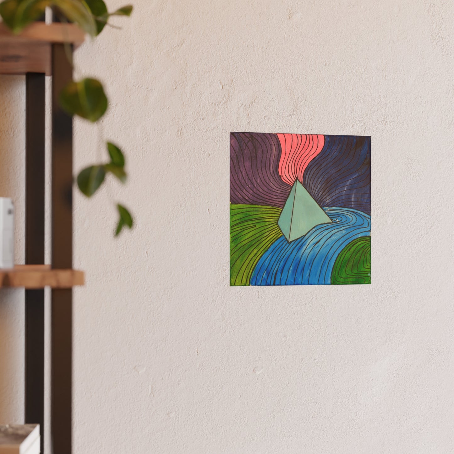 "It All Started Here, Where the Prism Landed" - Acrylic Art Print