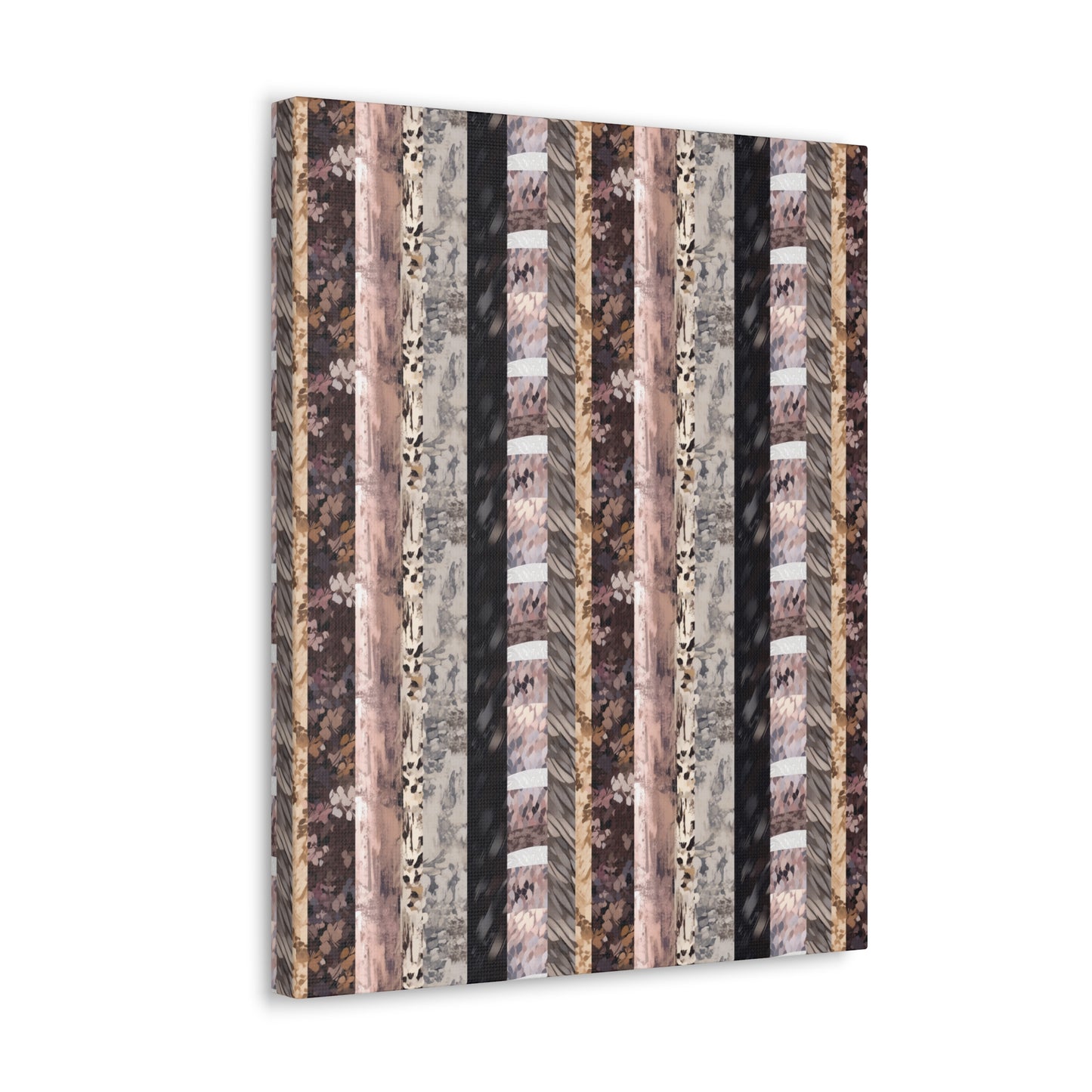 Textured Stripes Canvas Gallery Wrap
