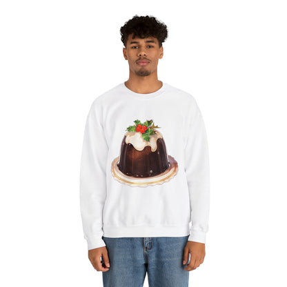 Christmas Pudding Unisex Heavy Blend™ Crewneck Sweatshirt