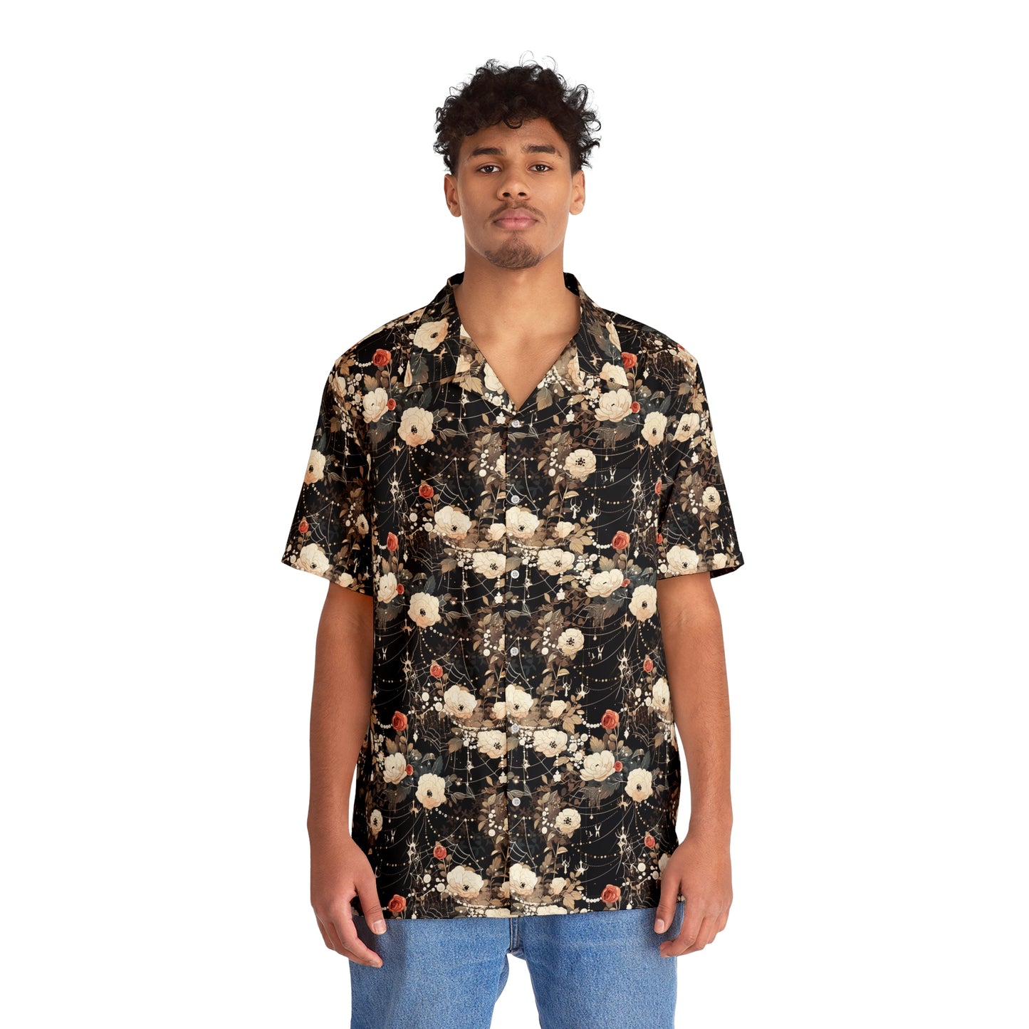 Shimmerweb Men's Hawaiian Shirt (AOP)