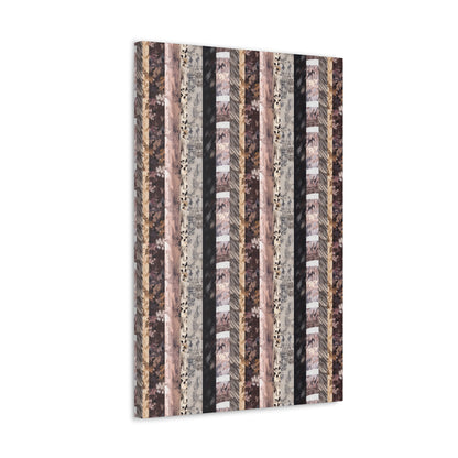 Textured Stripes Canvas Gallery Wrap