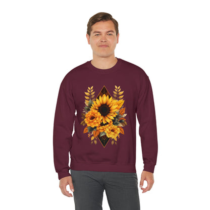 Sunflowers Unisex Heavy Blend™ Crewneck Sweatshirt