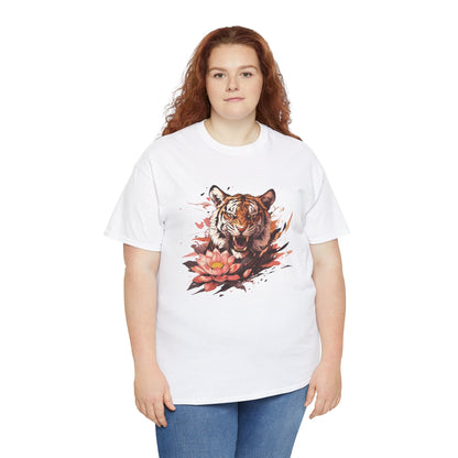 Lotus Tiger Unisex Heavy Cotton Tee