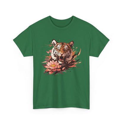 Lotus Tiger Unisex Heavy Cotton Tee