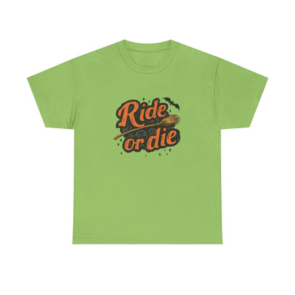 Ride or Die Unisex Heavy Cotton Tee
