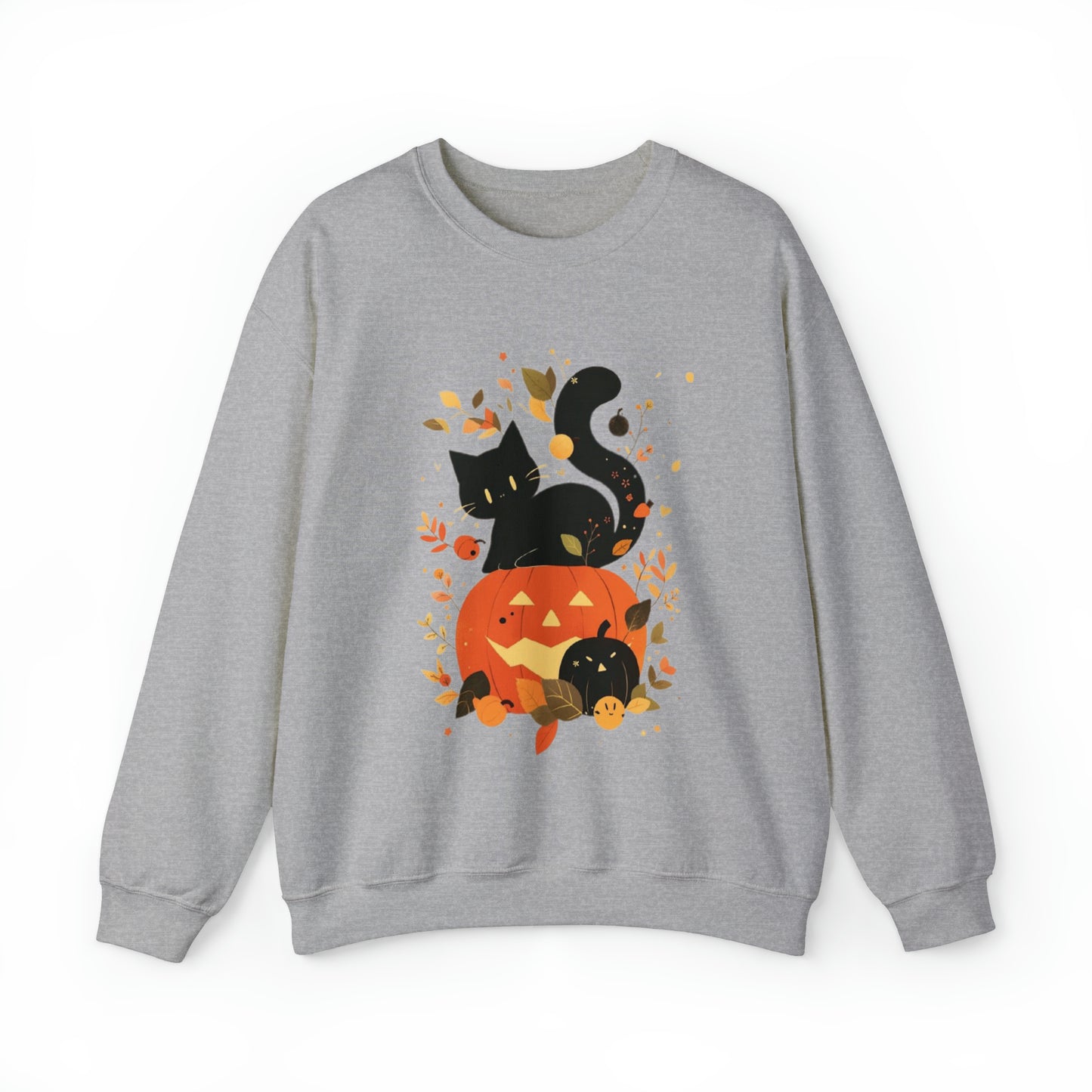 Spooky Kitty Unisex Heavy Blend™ Crewneck Sweatshirt