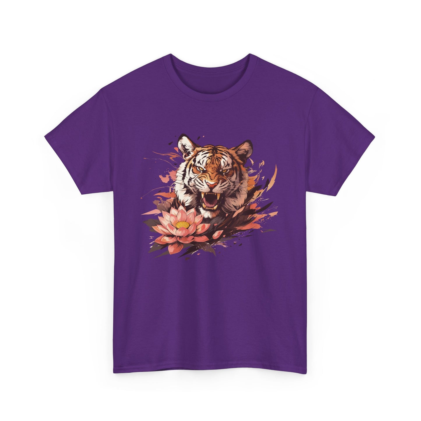 Lotus Tiger Unisex Heavy Cotton Tee