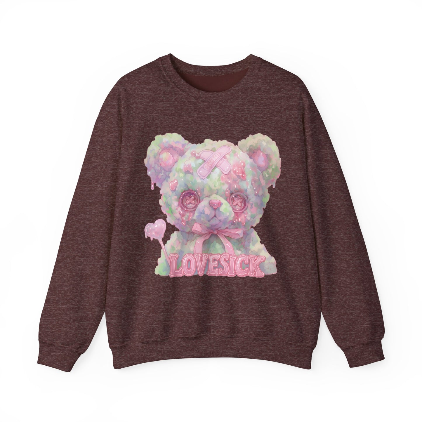 Lovesick Bear Unisex Heavy Blend™ Crewneck Sweatshirt