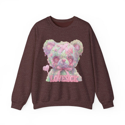 Lovesick Bear Unisex Heavy Blend™ Crewneck Sweatshirt
