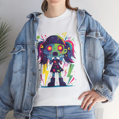 Electrified Zombie Unisex Heavy Cotton Tee