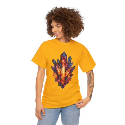 Volcanic Crystal Cluster Unisex Heavy Cotton Tee