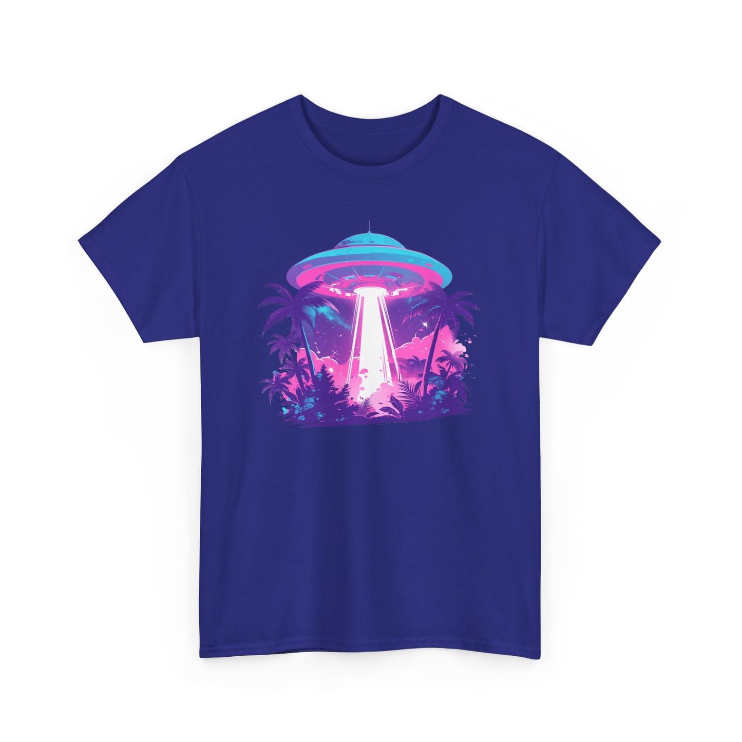 Tropical UFO Unisex Heavy Cotton Tee