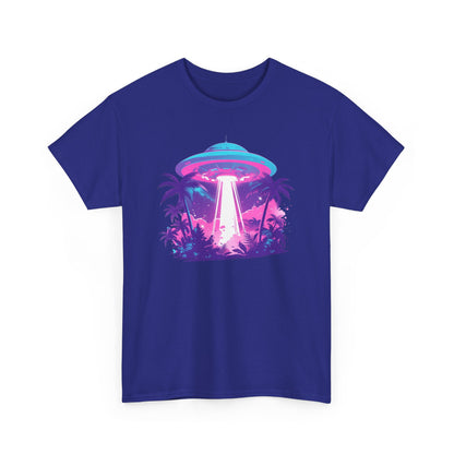 Tropical UFO Unisex Heavy Cotton Tee