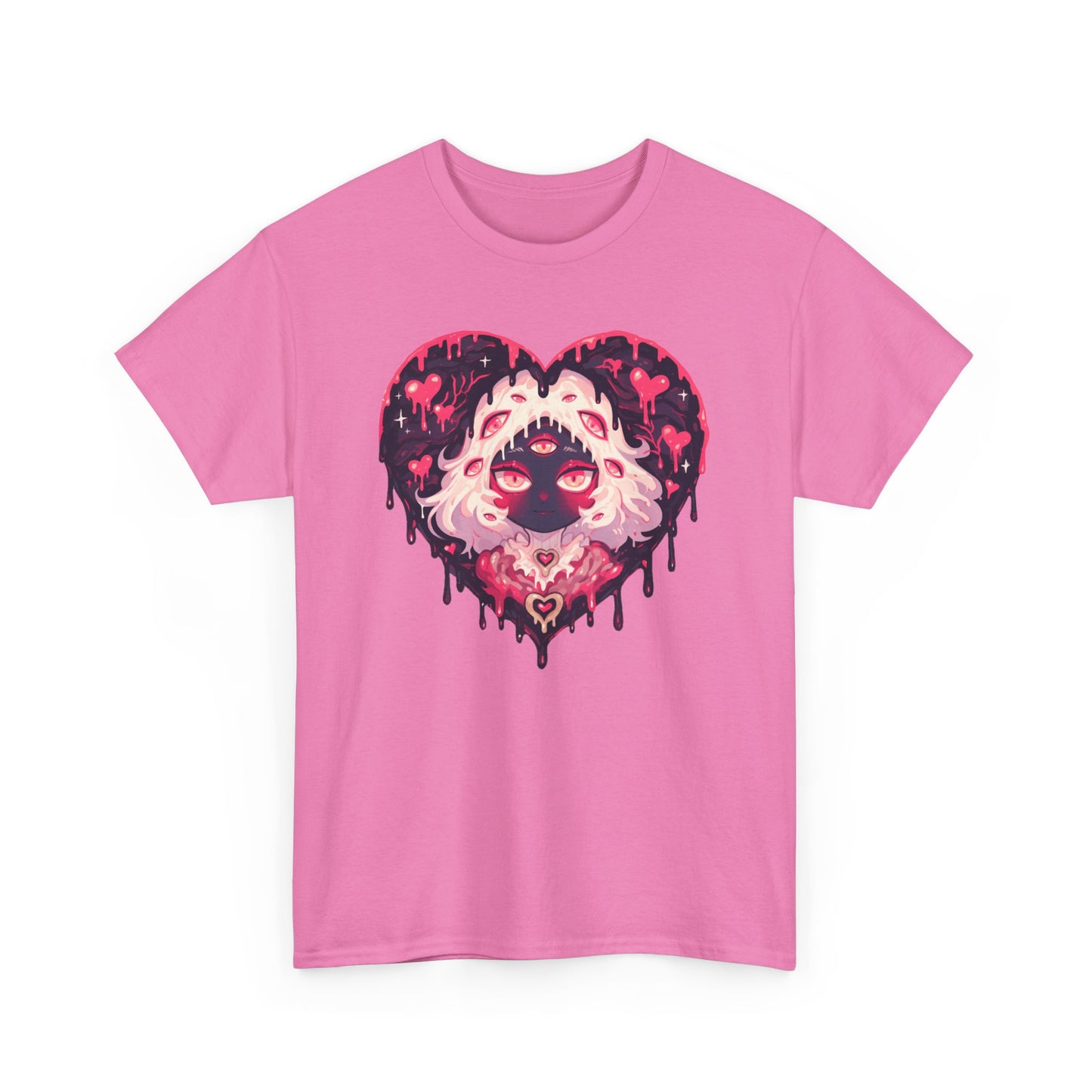 Melty Heart Unisex Heavy Cotton Tee