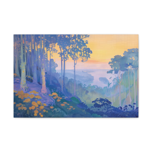 Pastel Grove Canvas Gallery Wraps