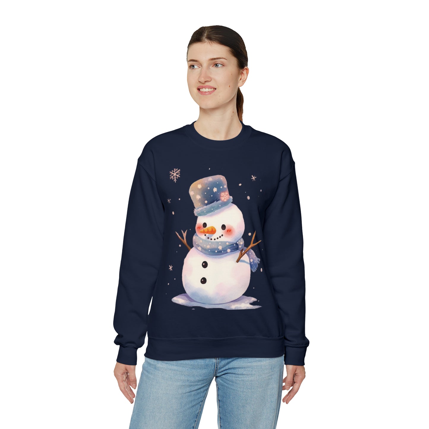 Snowman Unisex Heavy Blend™ Crewneck Sweatshirt