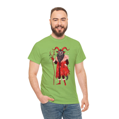 Merry Krampus Unisex Heavy Cotton Tee