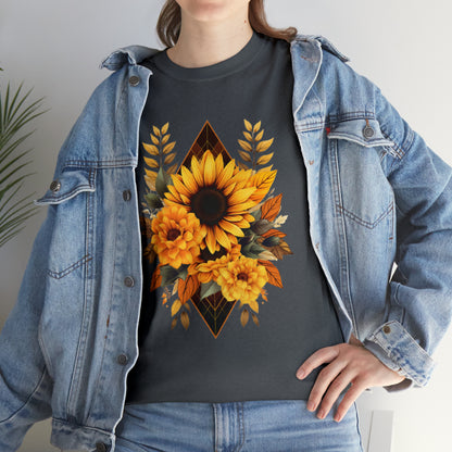 Sunflowers Unisex Heavy Cotton Tee