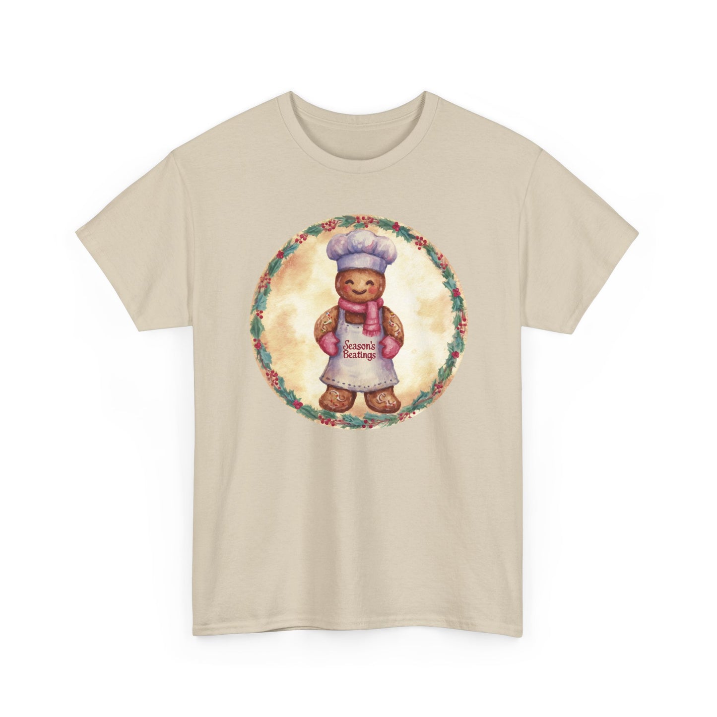 Gingerbread Baker Unisex Heavy Cotton Tee