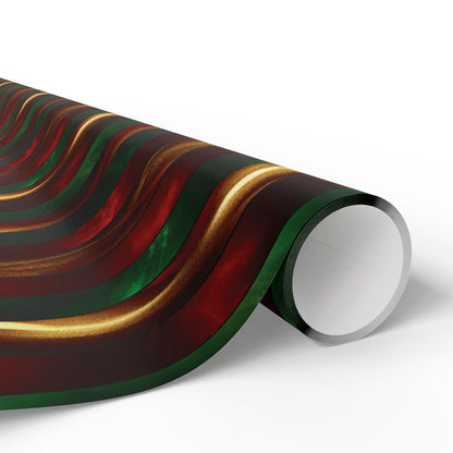 Festive Stripes Wrapping Papers