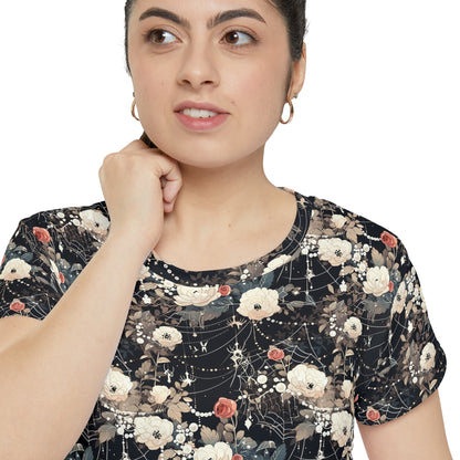 Shimmerweb Women's Short Sleeve Shirt (AOP)