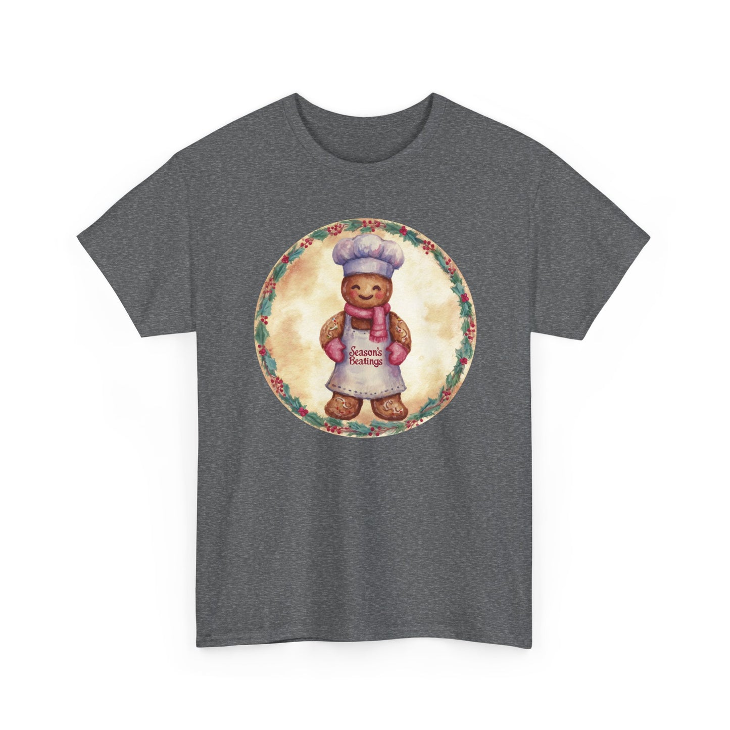 Gingerbread Baker Unisex Heavy Cotton Tee