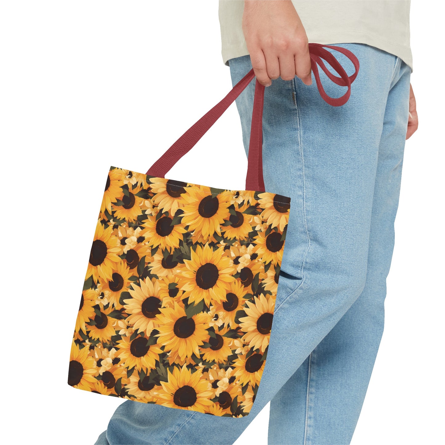 Sunflower Field Tote Bag (AOP)
