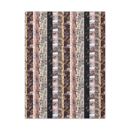 Textured Stripes Canvas Gallery Wrap