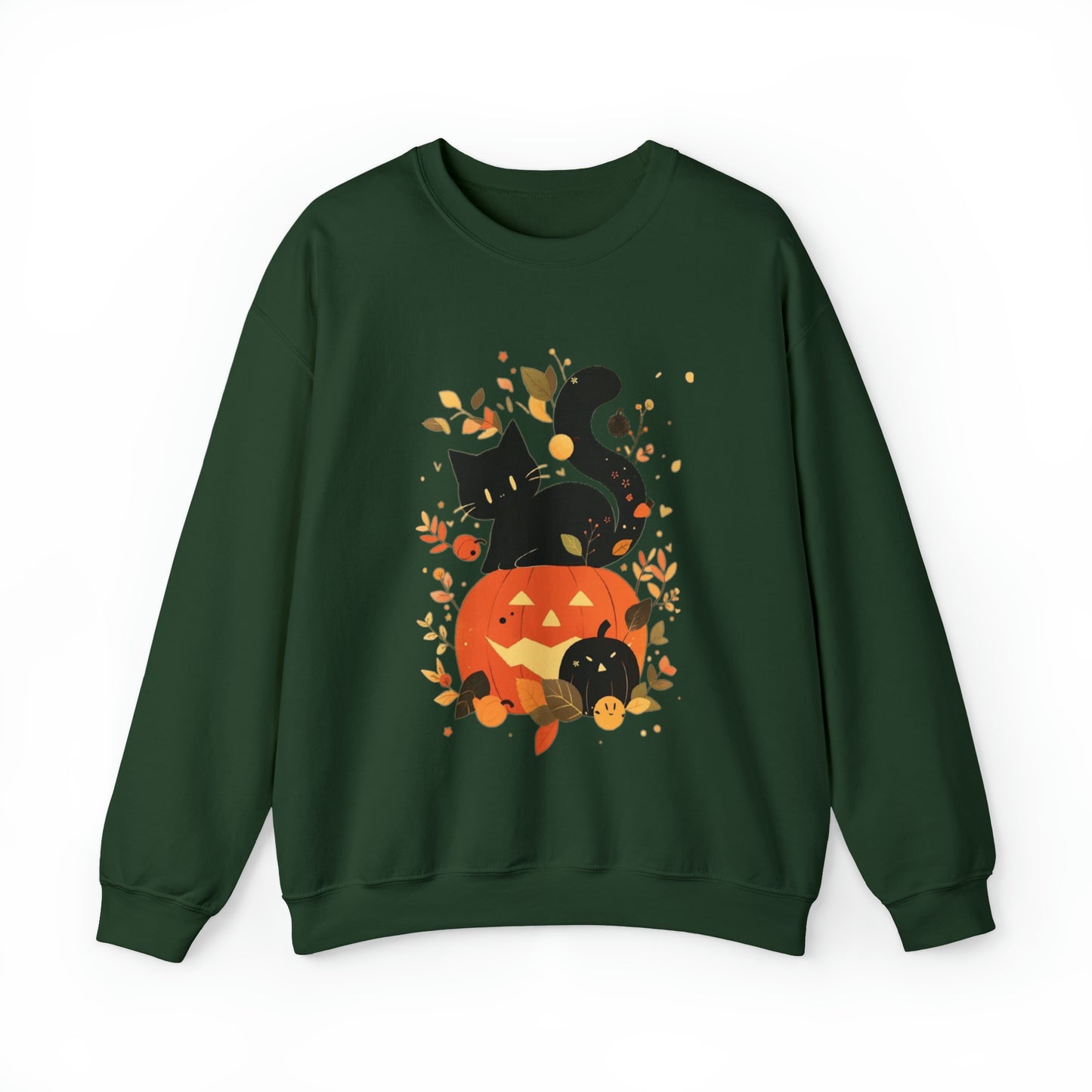 Spooky Kitty Unisex Heavy Blend™ Crewneck Sweatshirt