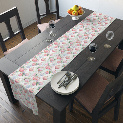 Pastel Ornaments Table Runner (Cotton, Poly)