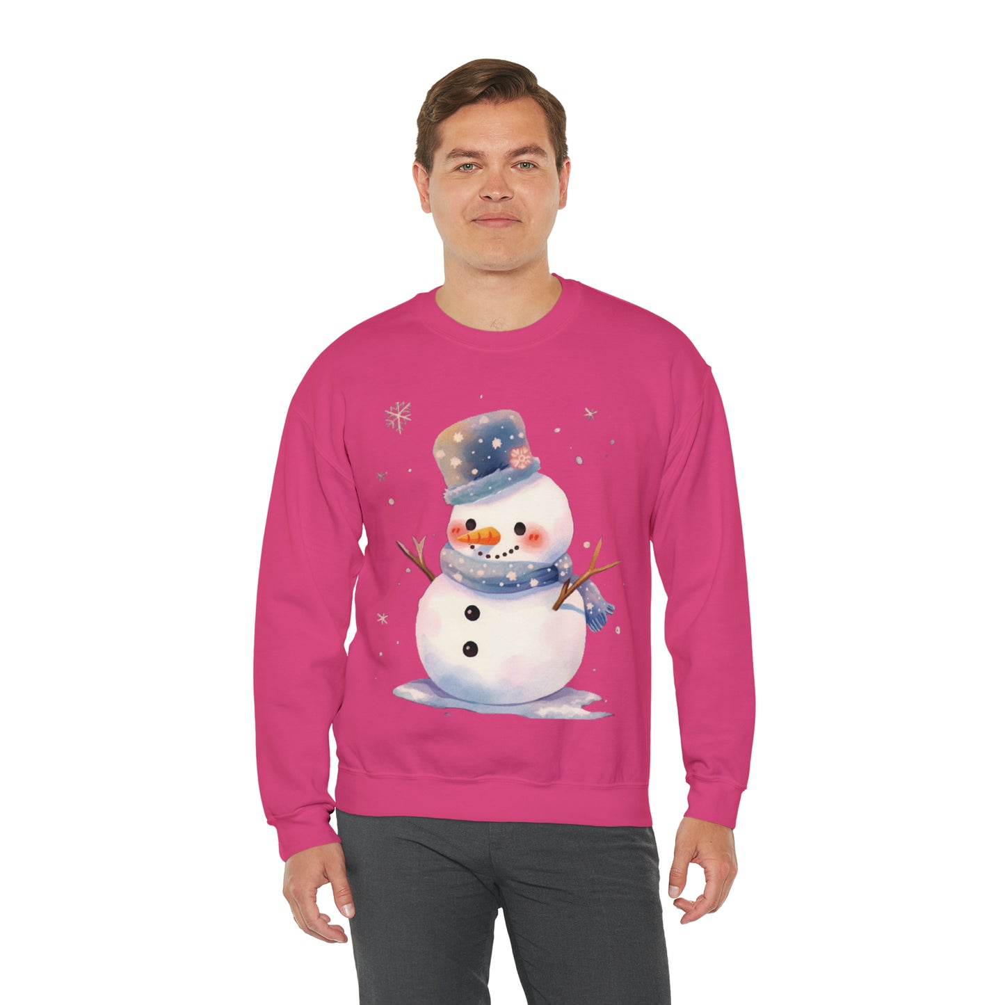 Snowman Unisex Heavy Blend™ Crewneck Sweatshirt