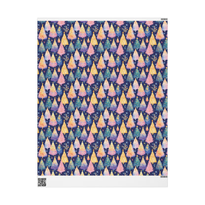 Whimsical Trees Wrapping Papers