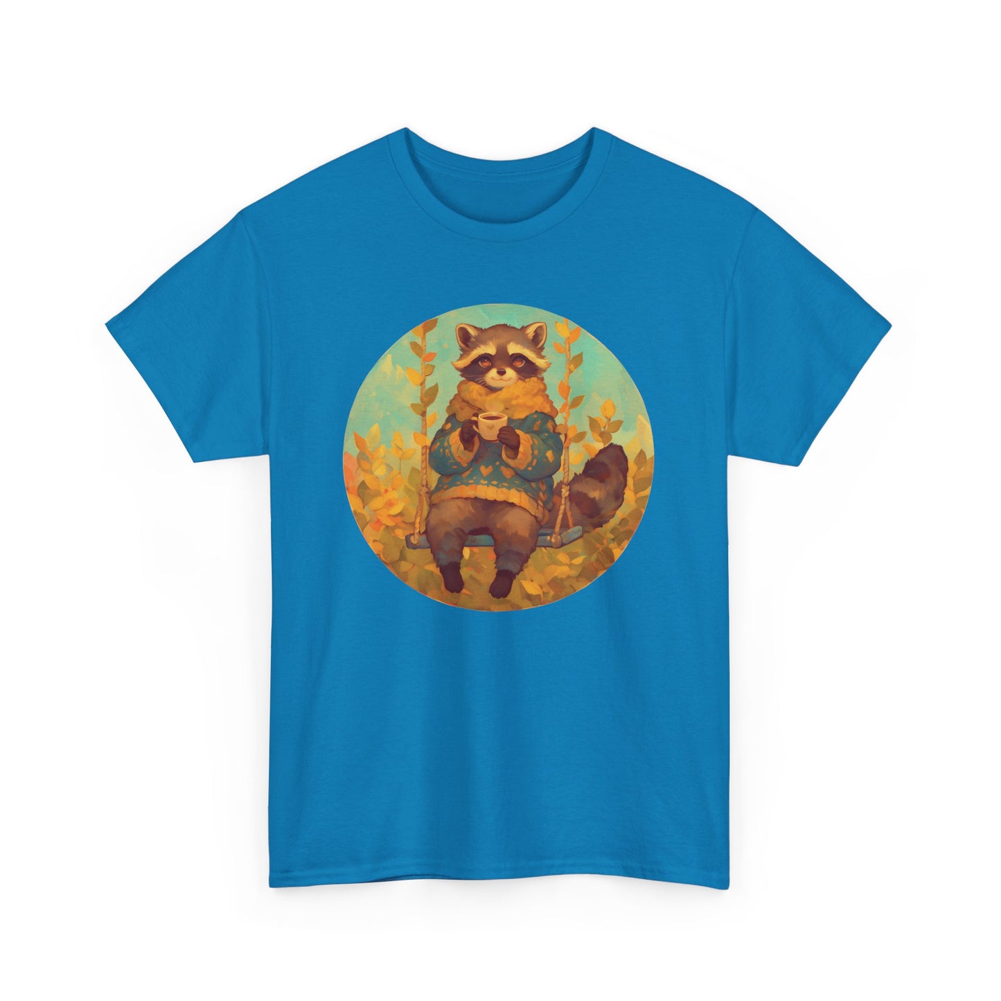 Cocoa Raccoon Unisex Heavy Cotton Tee